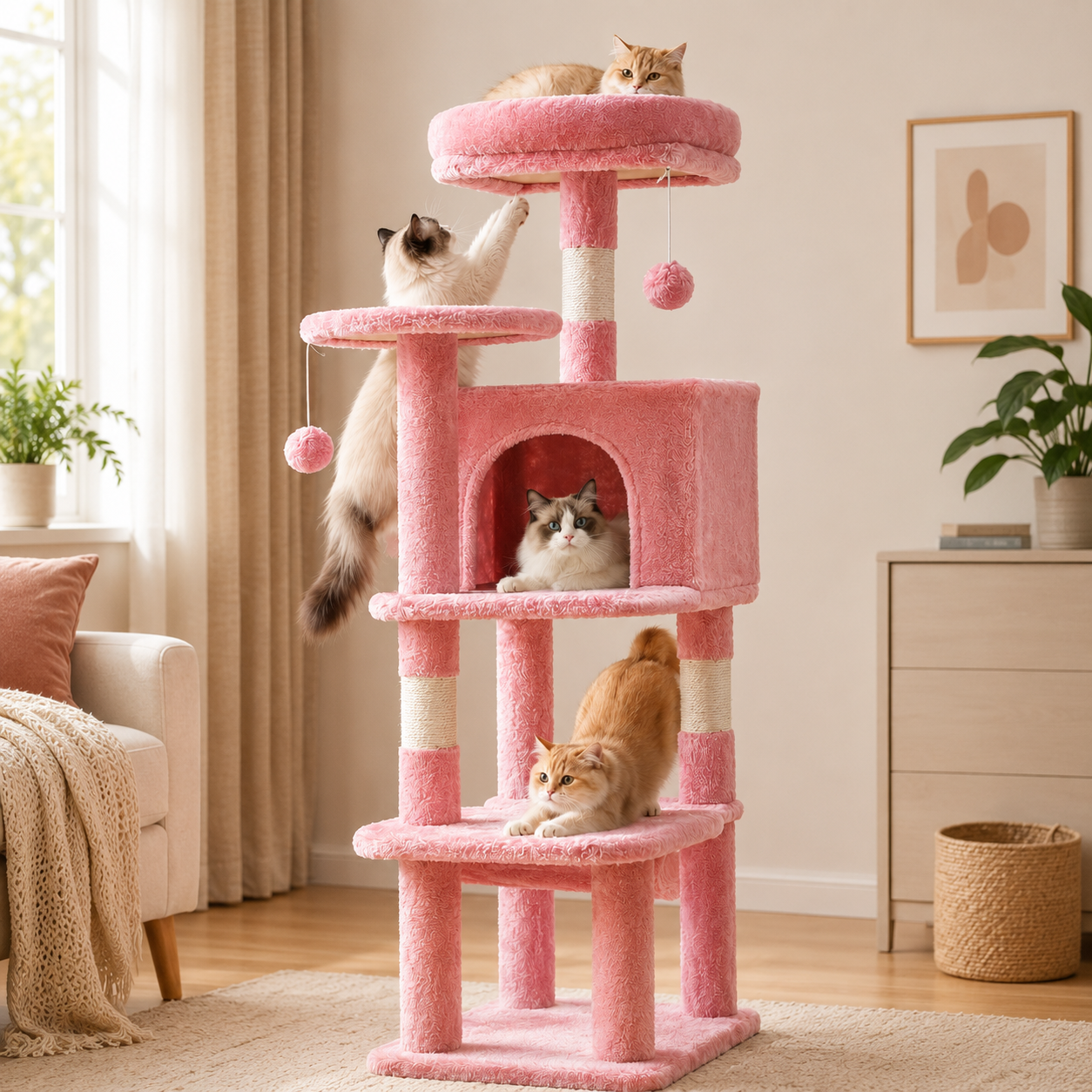 Cat Climby-Scratchy Tower